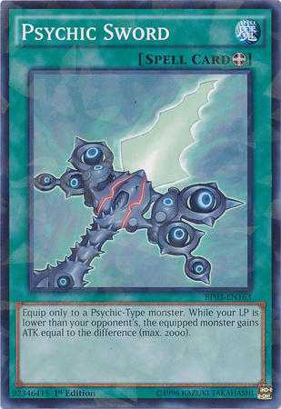 Psychic Sword [BP03-EN163] Shatterfoil Rare | Event Horizon Hobbies CA