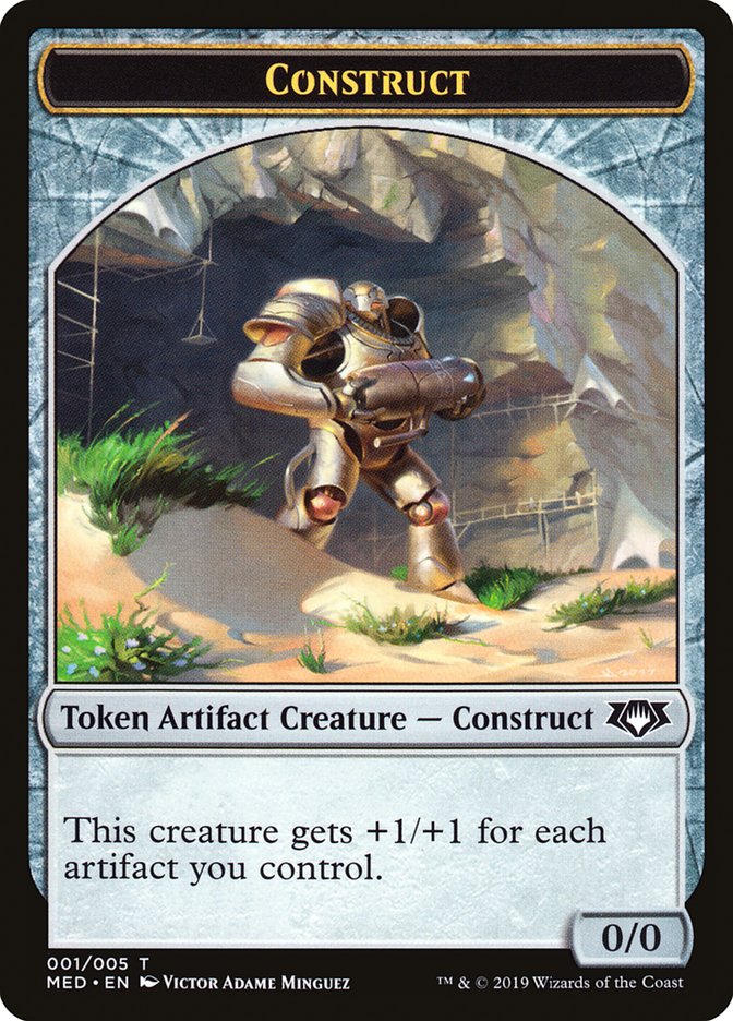 Construct (001/005) [Mythic Edition Tokens] | Event Horizon Hobbies CA