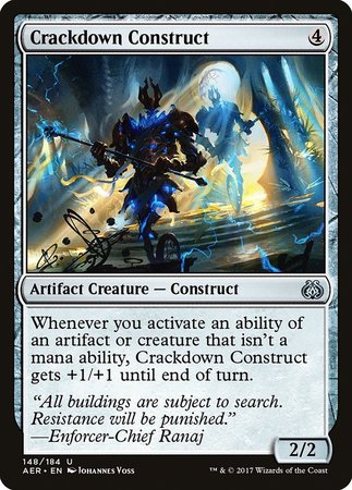 Crackdown Construct [Aether Revolt] | Event Horizon Hobbies CA