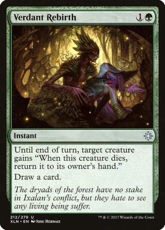 Verdant Rebirth [Ixalan] | Event Horizon Hobbies CA