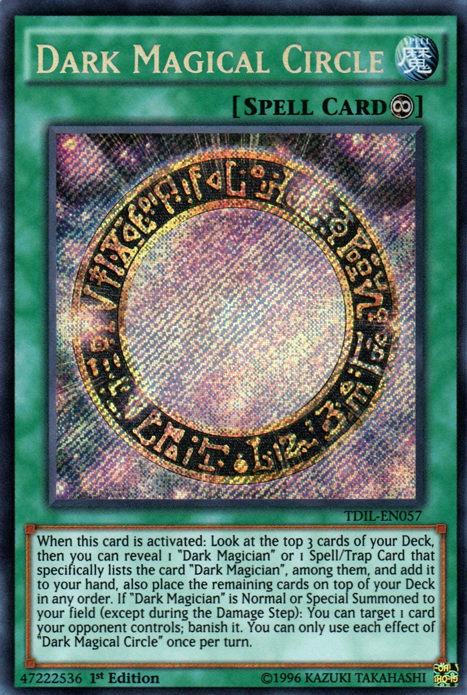 Dark Magical Circle [TDIL-EN057] Secret Rare | Event Horizon Hobbies CA