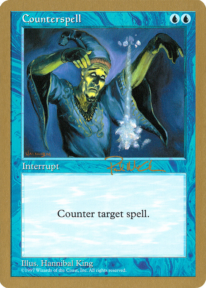 Counterspell (Paul McCabe) [World Championship Decks 1997] | Event Horizon Hobbies CA