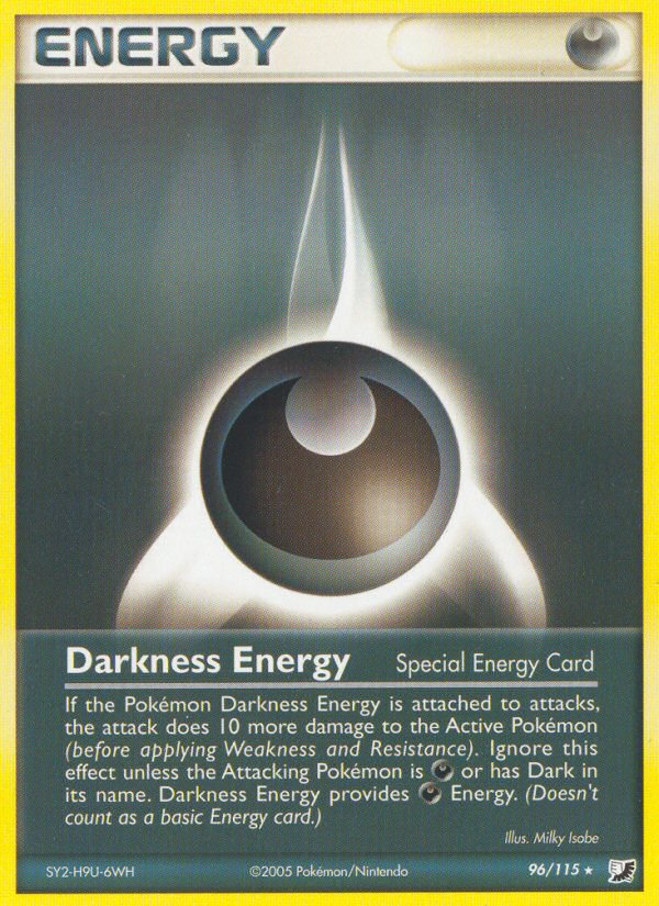 Darkness Energy (96/115) [EX: Unseen Forces] | Event Horizon Hobbies CA