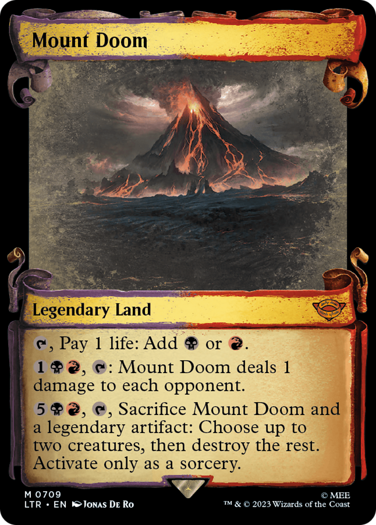 Mount Doom [The Lord of the Rings: Tales of Middle-Earth Showcase Scrolls] | Event Horizon Hobbies CA