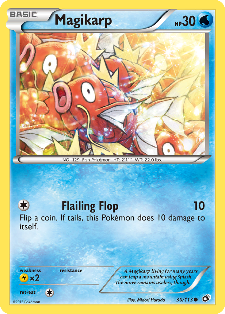 Magikarp (30/113) [Black & White: Legendary Treasures] | Event Horizon Hobbies CA