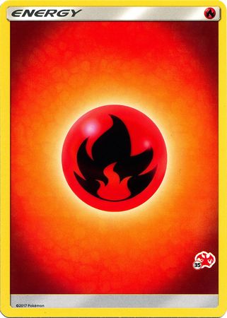 Fire Energy (Charizard Stamp #35) [Battle Academy 2020] | Event Horizon Hobbies CA