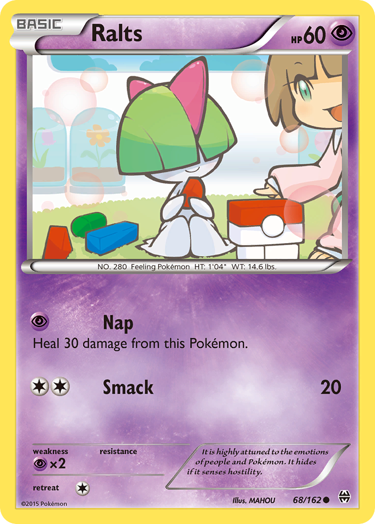 Ralts (68/162) [XY: BREAKthrough] | Event Horizon Hobbies CA