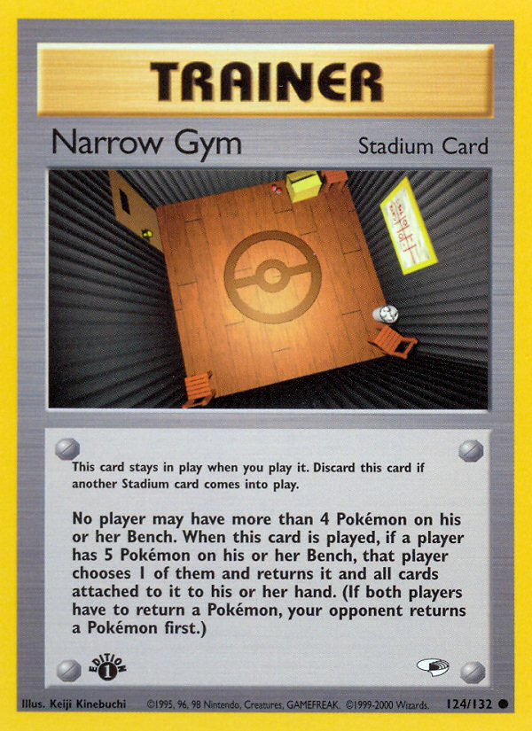 Narrow Gym (124/132) [Gym Heroes 1st Edition] | Event Horizon Hobbies CA