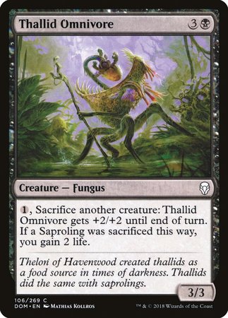 Thallid Omnivore [Dominaria] | Event Horizon Hobbies CA