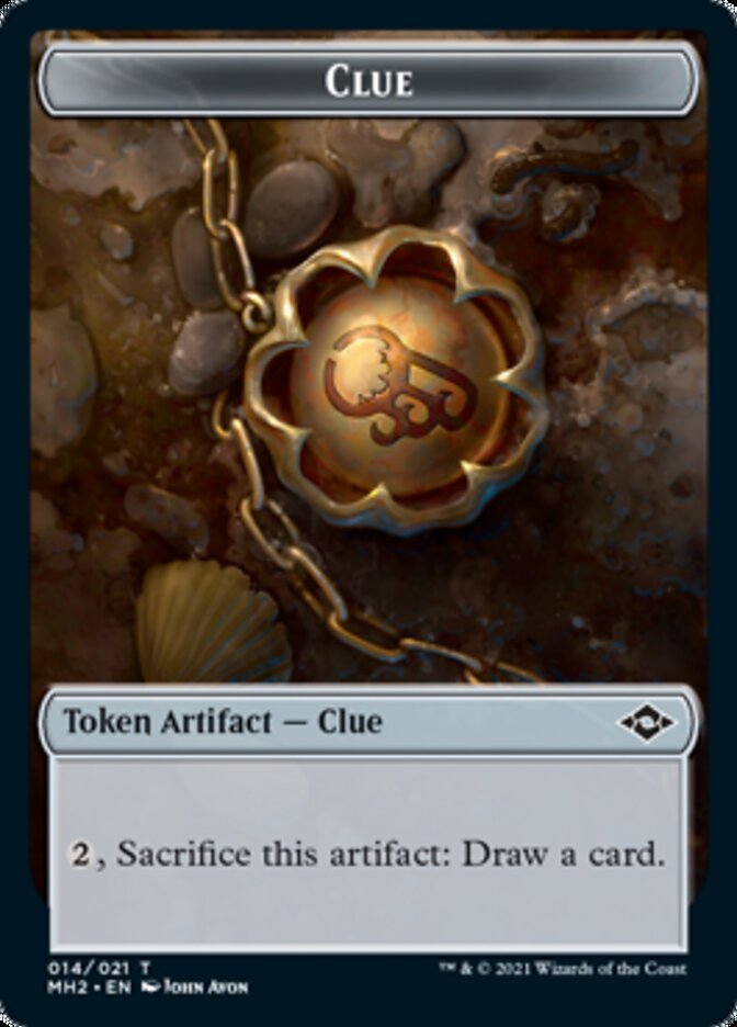 Clue Token (#14) [Modern Horizons 2 Tokens] | Event Horizon Hobbies CA