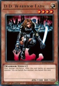 D.D. Warrior Lady [MAGO-EN110] Rare | Event Horizon Hobbies CA