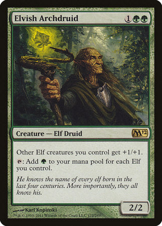 Elvish Archdruid [Magic 2012] | Event Horizon Hobbies CA