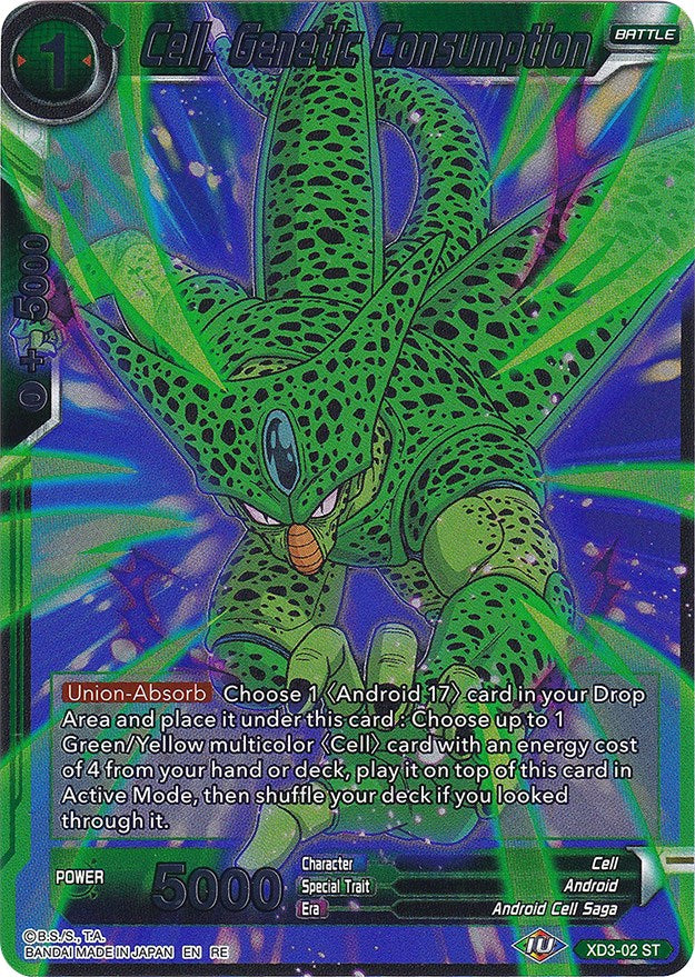 Cell, Genetic Consumption (XD3-02) [Ultimate Deck 2022] | Event Horizon Hobbies CA