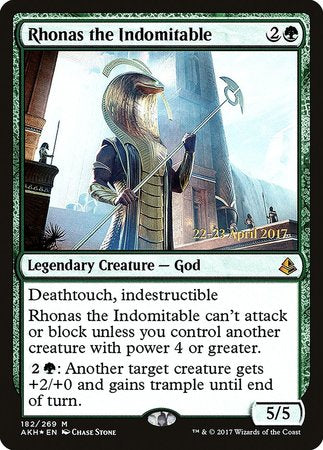 Rhonas the Indomitable [Amonkhet Promos] | Event Horizon Hobbies CA