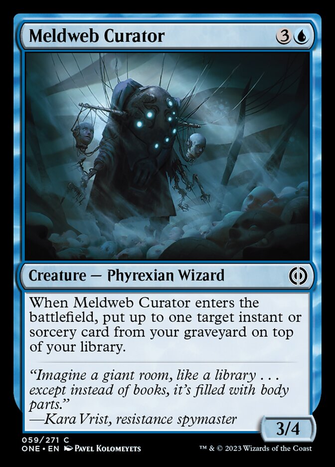 Meldweb Curator [Phyrexia: All Will Be One] | Event Horizon Hobbies CA