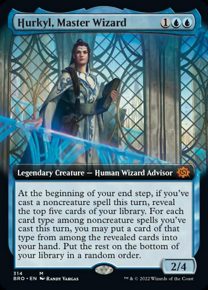 Hurkyl, Master Wizard (Extended Art) [The Brothers' War] | Event Horizon Hobbies CA