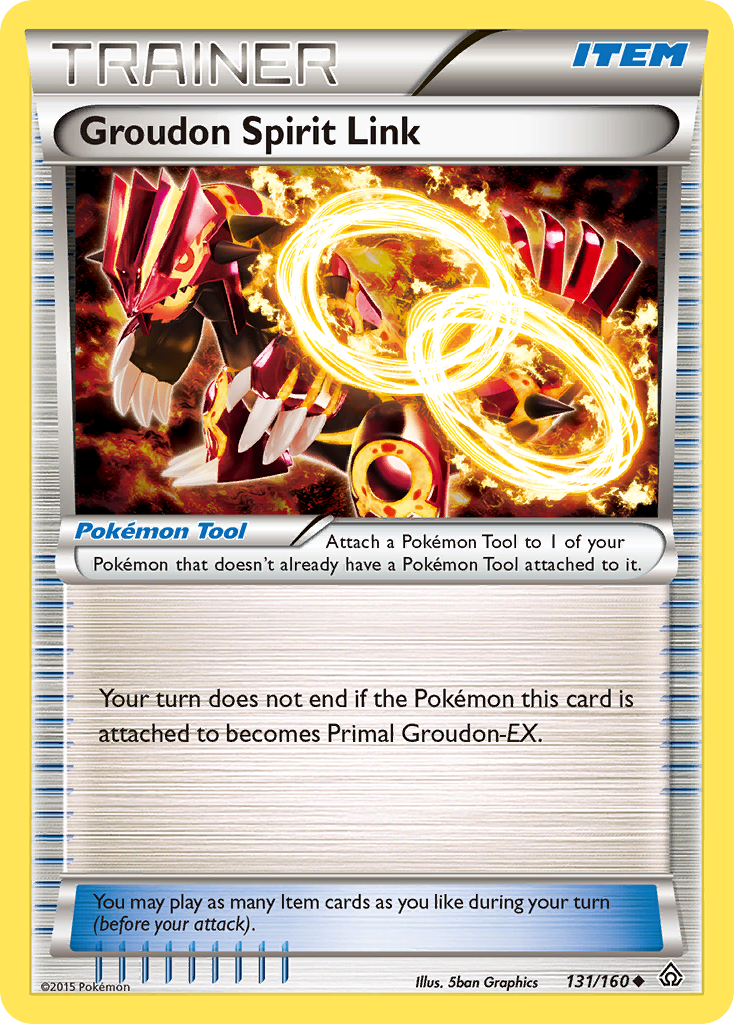 Groudon Spirit Link (131/160) [XY: Primal Clash] | Event Horizon Hobbies CA