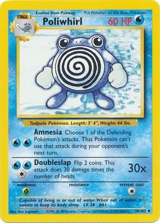 Poliwhirl (38/102) [Base Set Unlimited] | Event Horizon Hobbies CA