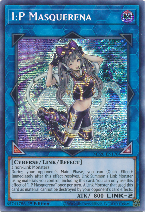 I:P Masquerena [MP20-EN178] Prismatic Secret Rare | Event Horizon Hobbies CA