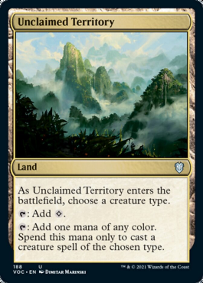 Unclaimed Territory [Innistrad: Crimson Vow Commander] | Event Horizon Hobbies CA