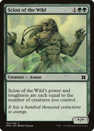 Scion of the Wild [Modern Masters 2015] | Event Horizon Hobbies CA