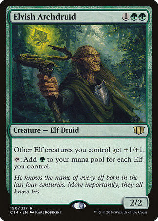 Elvish Archdruid [Commander 2014] | Event Horizon Hobbies CA