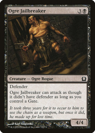 Ogre Jailbreaker [Return to Ravnica] | Event Horizon Hobbies CA