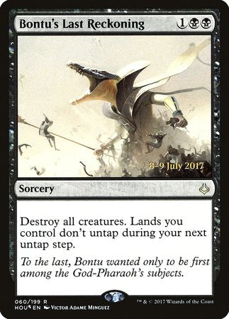 Bontu's Last Reckoning [Hour of Devastation Promos]