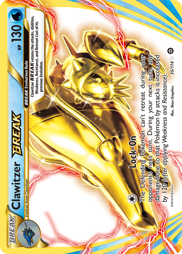 Clawitzer BREAK (35/114) [XY: Steam Siege] | Event Horizon Hobbies CA