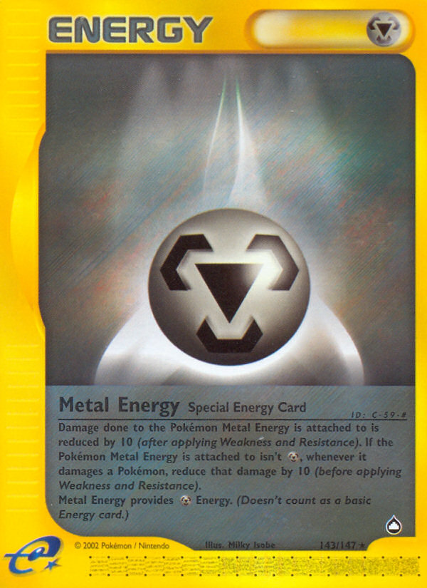 Metal Energy (143/147) [Aquapolis] | Event Horizon Hobbies CA