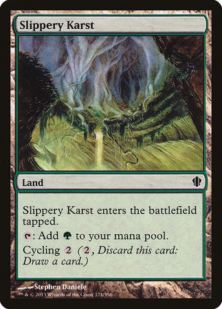 Slippery Karst [Commander 2013] | Event Horizon Hobbies CA