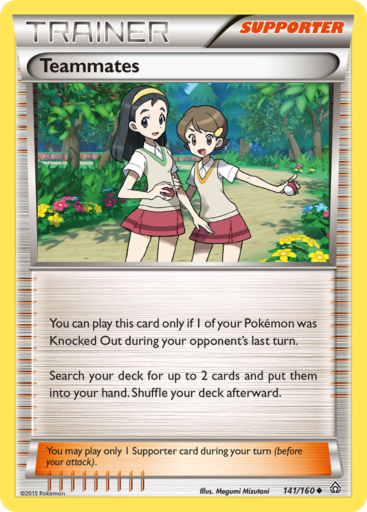 Teammates (141/160) [XY: Primal Clash] | Event Horizon Hobbies CA