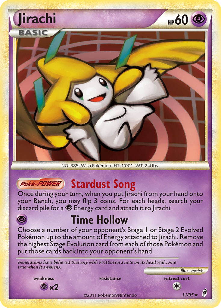 Jirachi (11/95) [HeartGold & SoulSilver: Call of Legends] | Event Horizon Hobbies CA