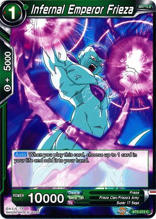 Infernal Emperor Frieza (BT5-072) [Miraculous Revival] | Event Horizon Hobbies CA