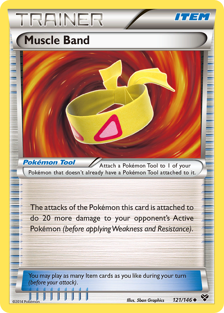 Muscle Band (121/146) [XY: Base Set] | Event Horizon Hobbies CA