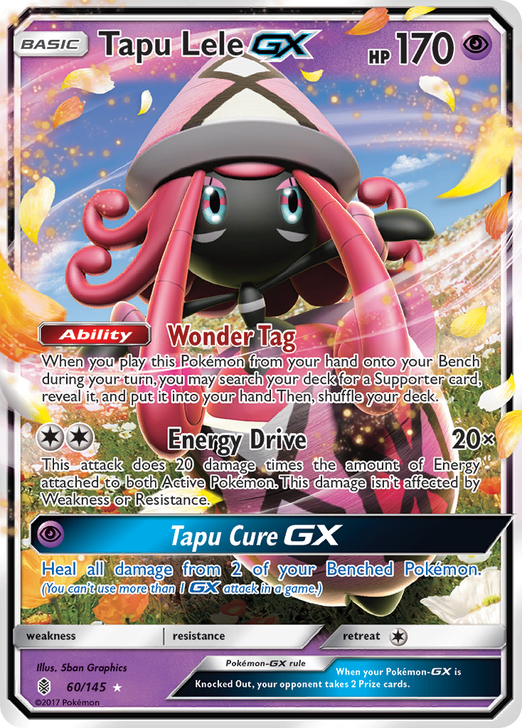 Tapu Lele GX (60/145) [Sun & Moon: Guardians Rising] | Event Horizon Hobbies CA