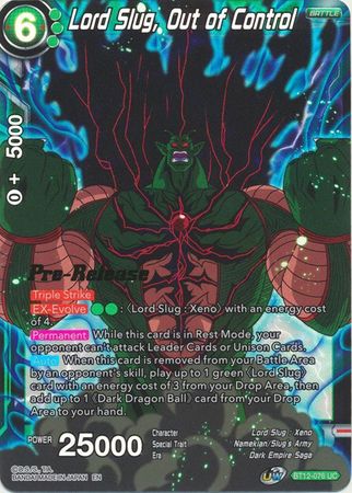 Lord Slug, Out of Control (BT12-076) [Vicious Rejuvenation Prerelease Promos] | Event Horizon Hobbies CA