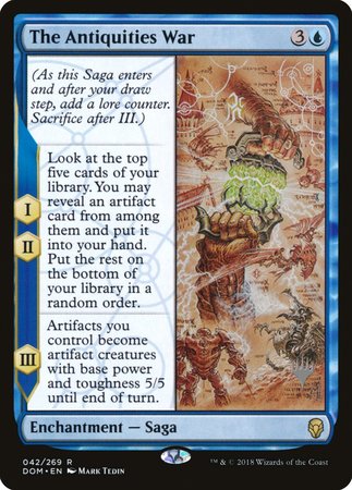 The Antiquities War [Dominaria Promos] | Event Horizon Hobbies CA