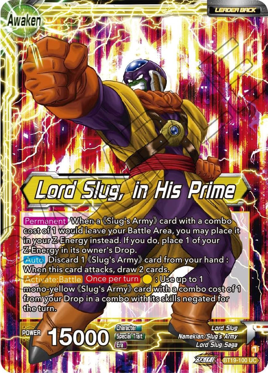 Lord Slug // Lord Slug, in His Prime (BT19-100) [Fighter's Ambition] | Event Horizon Hobbies CA