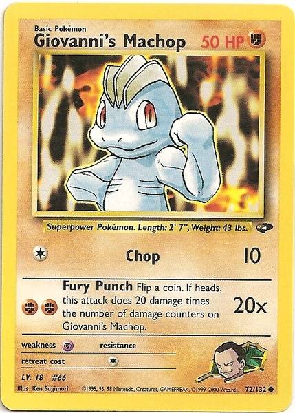 Giovanni's Machop (72/132) [Gym Challenge Unlimited] | Event Horizon Hobbies CA