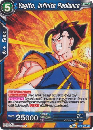 Vegito, Infinite Radiance (BT10-046) [Rise of the Unison Warrior] | Event Horizon Hobbies CA