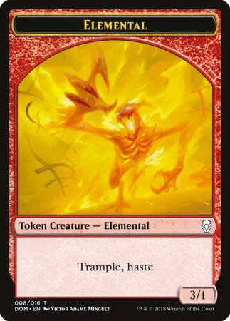 Elemental Token [Dominaria Tokens] | Event Horizon Hobbies CA