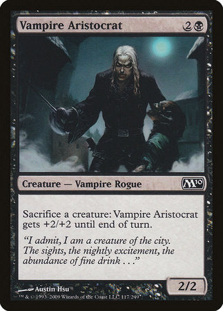 Vampire Aristocrat [Magic 2010] | Event Horizon Hobbies CA