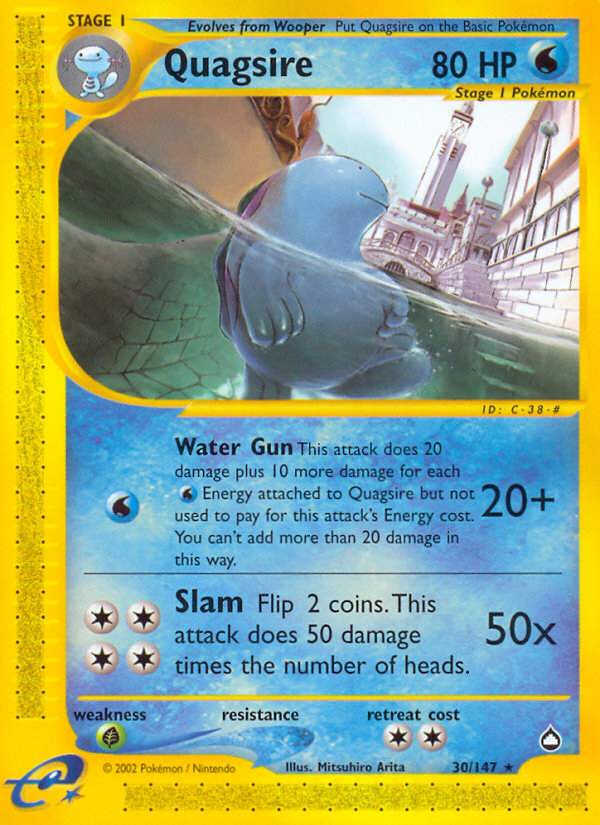 Quagsire (30/147) [Aquapolis] | Event Horizon Hobbies CA