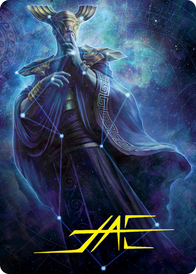 Atris, Oracle of Half-Truths Art Card (Gold-Stamped Signature) [March of the Machine Art Series] | Event Horizon Hobbies CA