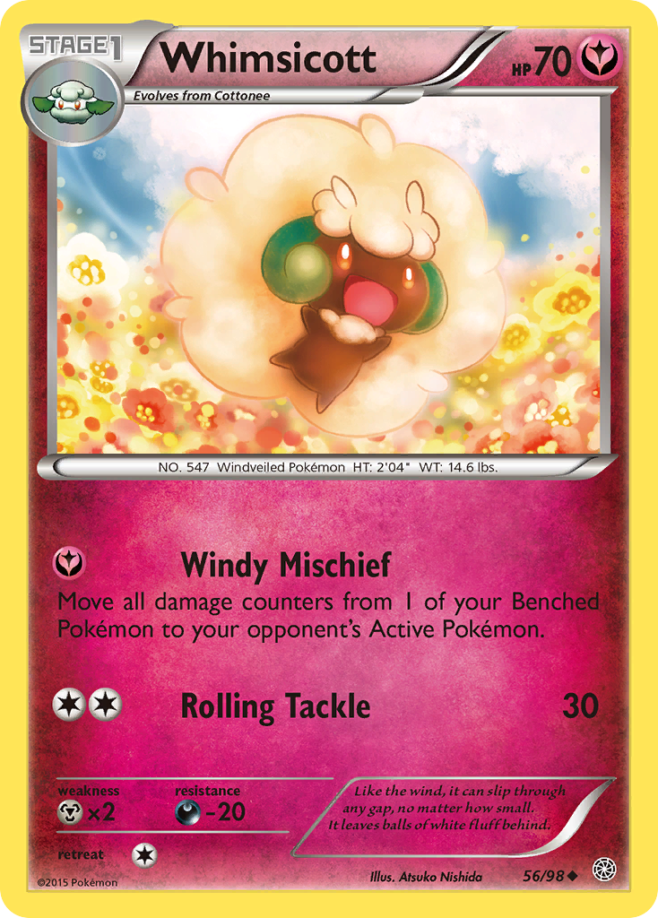 Whimsicott (56/98) [XY: Ancient Origins] | Event Horizon Hobbies CA