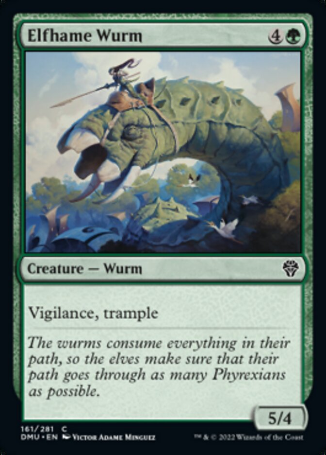 Elfhame Wurm [Dominaria United] | Event Horizon Hobbies CA