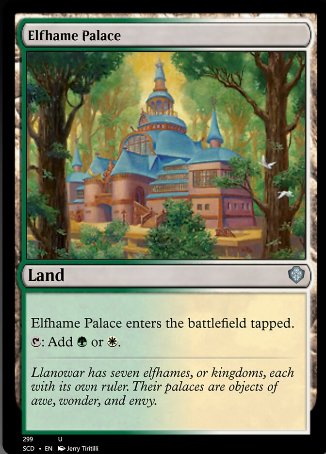 Elfhame Palace [Starter Commander Decks] | Event Horizon Hobbies CA