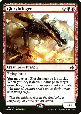 Glorybringer [Amonkhet Promos] | Event Horizon Hobbies CA