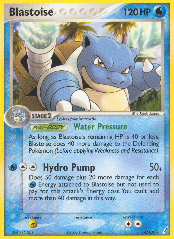 Blastoise (14/100) [EX: Crystal Guardians] | Event Horizon Hobbies CA